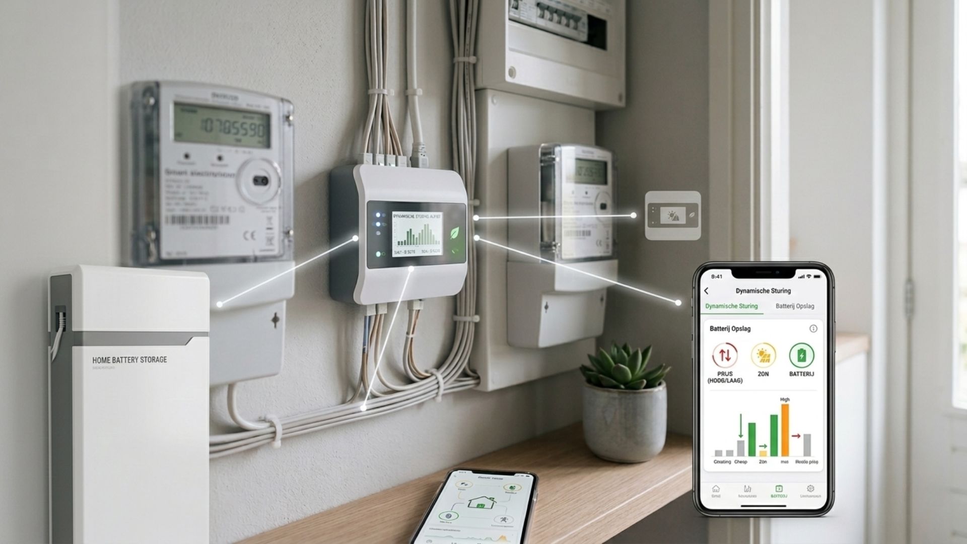 Dubbele energiebelasting bij een thuisbatterij