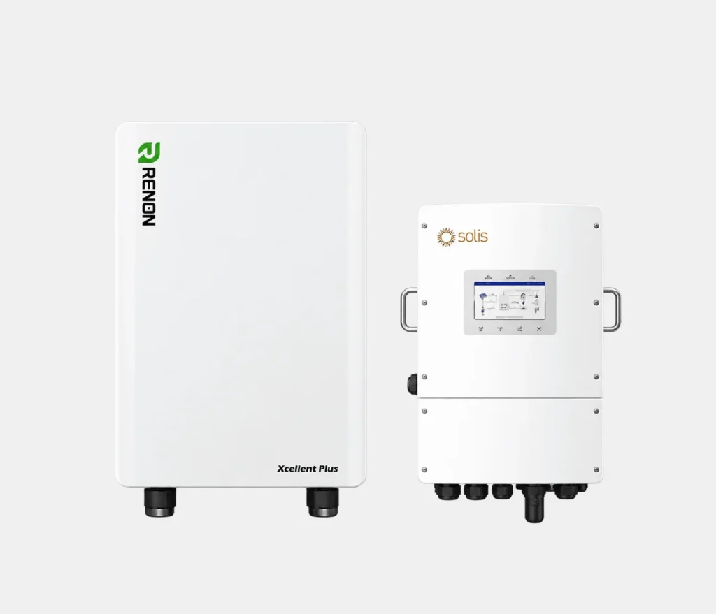 Renon Xcellent Plus 16 kWh thuisbatterij met Solis hybride omvormer